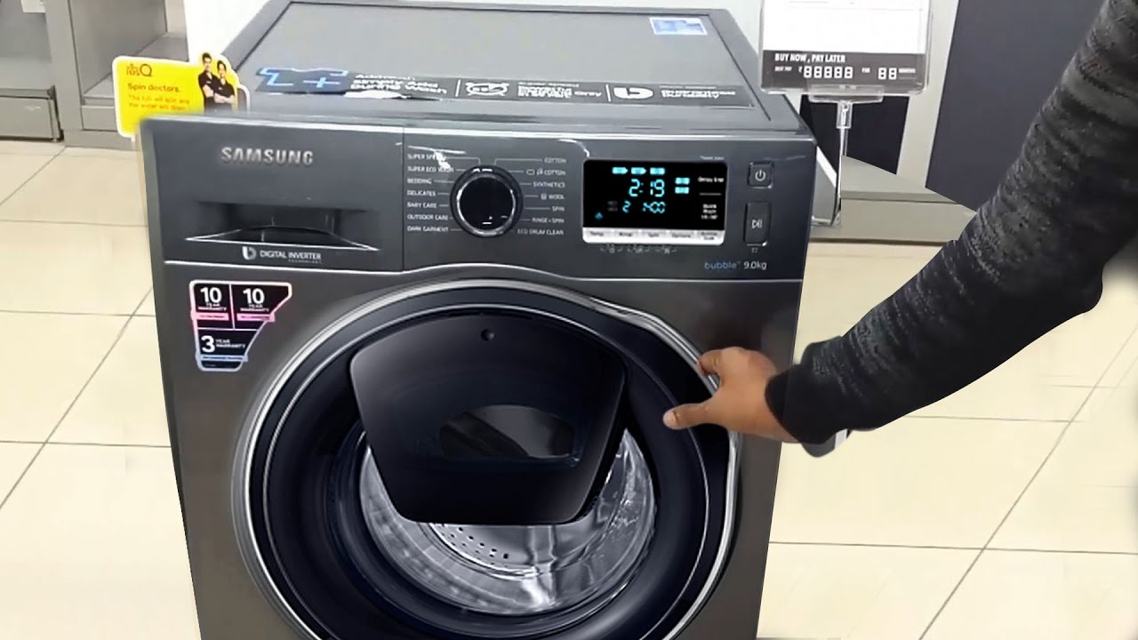 Samsung washing machine manual top loader